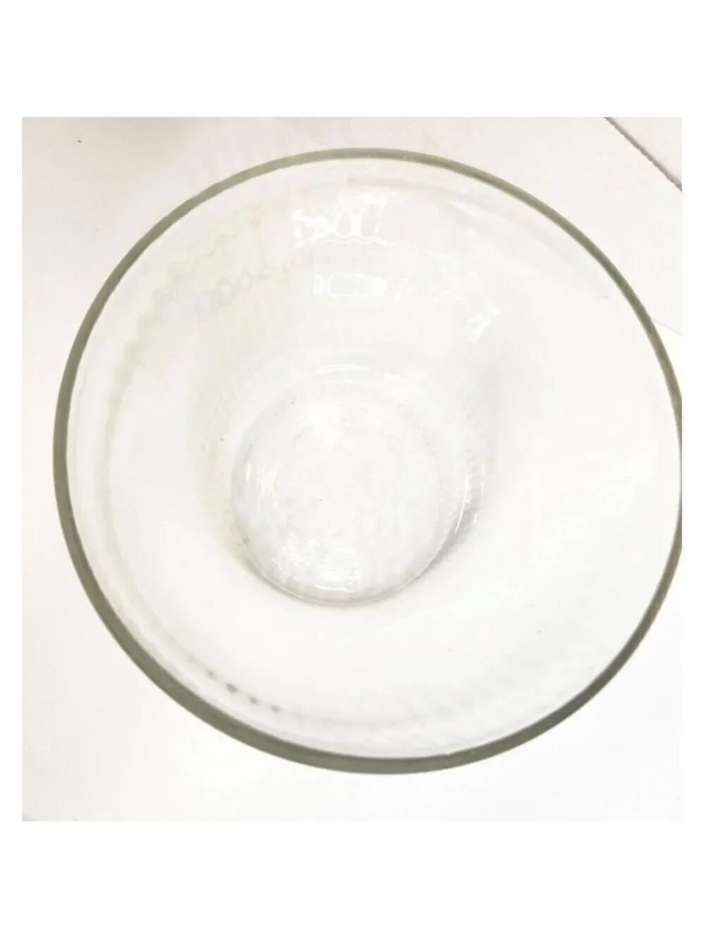 European Collection Blown Ribbed Glass Vase, Bowl  7